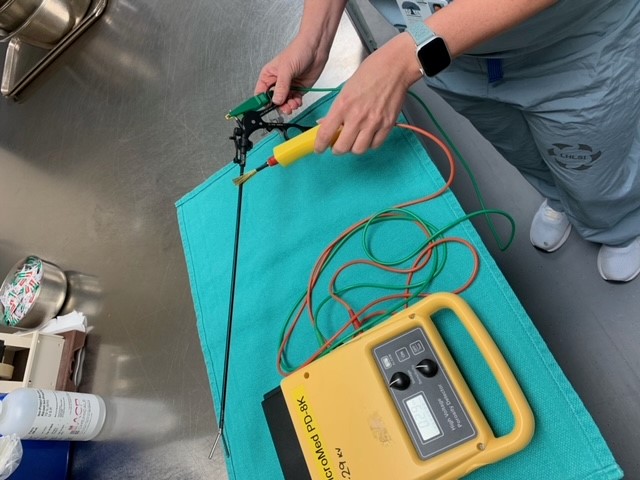 laparoscopic testing